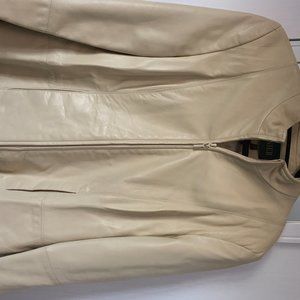 jackets 1-beige, danier leather,size lg